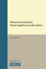 Classical Greek Syntax: Wackernagel's Law in Herodotus