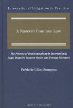 A Nascent Common Law: The Process of Decisionmaking in International Legal Disputes Between States and Foreign Investors