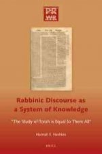 Rabbinic Discourse as a System of Knowledge: 