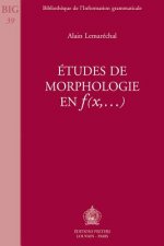 Itudes de Morphologie En F(x, ...)