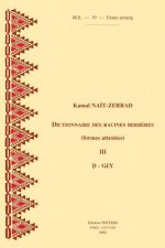 Dictionnaire Des Racines Berberes (Formes Attestees). III. D-Gey