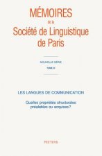 Les Langues de Communication: Quelles Proprietes Structurales Prealables Ou Acquises?