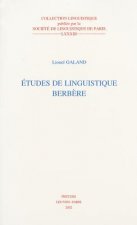 Etudes de Linguistique Berbere