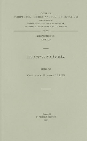 Les Actes de Mar Mari. T.
