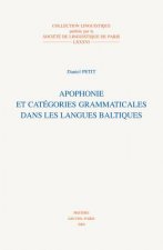 Apophonie Et Categories Grammaticales Dans les Langues Baltiques