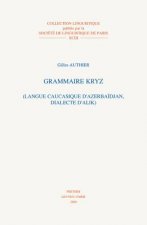 Grammaire Kryz: Langue Caucasique D'Azerbaidjan Dialecte D'Alik