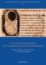 On the Ecclesiastical Hierarchy: The Thirteenth-Century Paris Textbook Edition