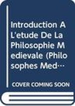 Introduction A L'Etude de La Philosophie Medievale
