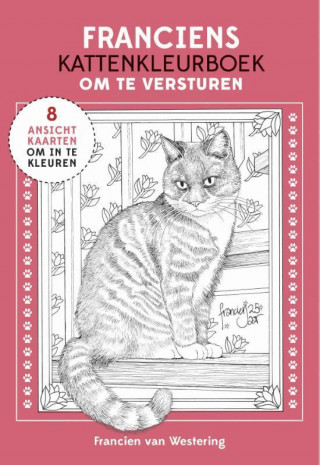 Franciens kattenkleurboek om te versturen