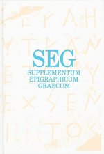 Supplementum Epigraphicum Graecum Consolidated Index for Volumes XXXVI-XLV (1986-1995)