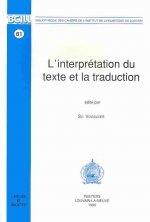 Linterpritation Du Texte Et La Traduction