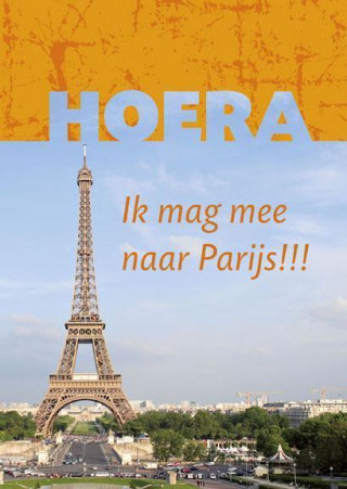 Hoera ik mag mee naar Parijs !!!