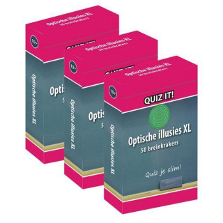 QUIZ IT - Optische Illusies, 3 ex. - qt413