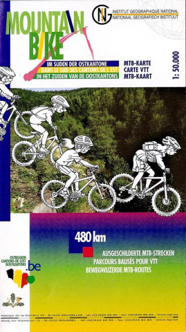 Mountainbike Ostkantone Süd  1 : 50 000 mit MTB / Radrouten