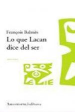 Que Lacan dice del ser, Lo