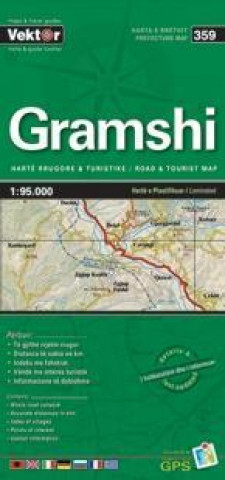 Gramshi Provinzkarte 1 : 95 000 GPS