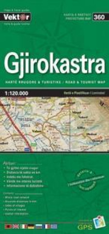 Gjirokastra 1 : 120 000 GPS