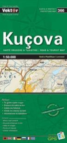 Kuçova Provinzkarte 1 : 50 000 GPS