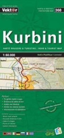 Kurbini Provinzkarte 1: 60 000 GPS
