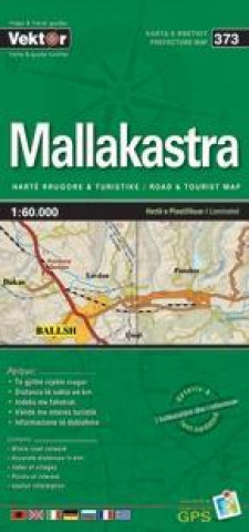 Mallakastra Provinzkarte 1 : 60 000 GPS