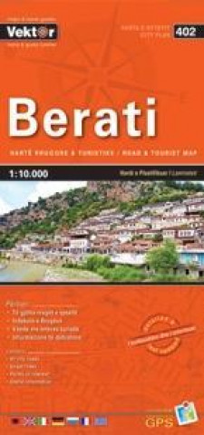 Berati Stadtplan 1 : 10 000 GPS