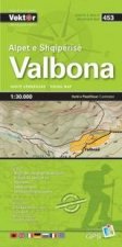 Valbona Wanderkarte 1 : 30 000 GPS