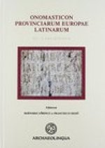 Onomasticon Provinciarum Europae Latinarum: Vol. I. A-B