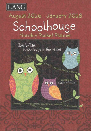 Schoolhouse 2017 Monthly Pocket Planner