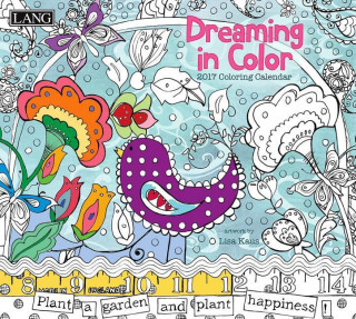 Dreaming in Color 2017 Coloring Calendar