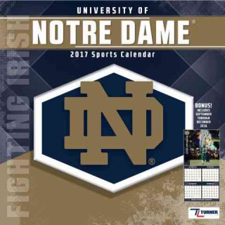 Notre Dame Fighting Irish 2017 Calendar