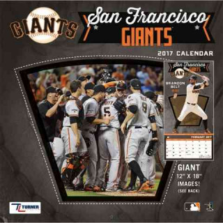 San Francisco Giants 2017 Calendar