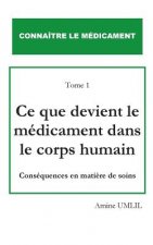 Ce que devient le medicament dans le corps humain