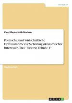 Politische und wirtschaftliche Einflussnahme zur Sicherung oekonomischer Interessen. Das Electric Vehicle 1