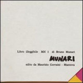 Bruno Munari - Libro Illeggibile 'Mn 1'