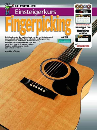 Einsteigerkurs Fingerpicking Gitarre