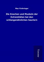 Die Knochen und Muskeln der Extremitäten bei den schlangenähnlichen Sauriern