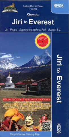 Jiri to Everest (Khumbu) 1 : 100 000