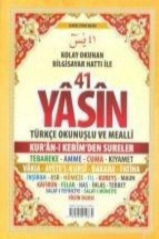 Yasin-i Serif Canta Boy Türkce Fihristli