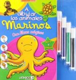 A DIBUJAR ANIMALES MARINOS (APRENDAMOS JUNTOS)