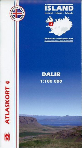 Island Atlaskort 04 Dalir 1 : 100 000