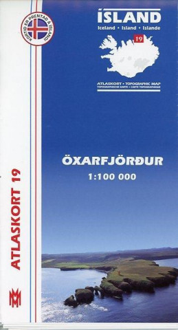 Island Atlaskort 19 Öxarfjördur 1:100.000