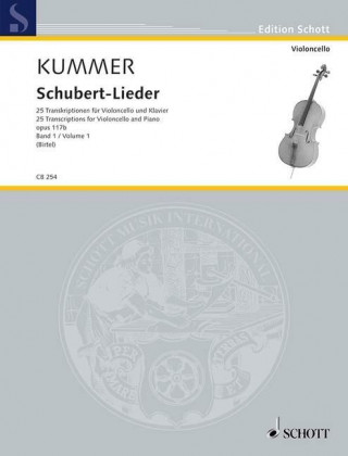 Schubert-Lieder 01. Violoncello und Klavier
