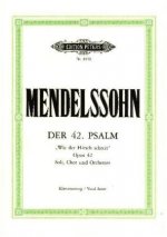 Psalm 42 Wie Der Hirsch Schreit Op. 42 (Vocal Score): Cantata for Sttbb Soli, Choir and Orchestra (Ger), Choral Octavo