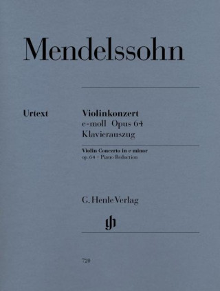 Violinkonzert e-Moll op.64, Klavierauszug