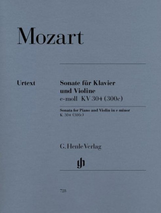Mozart, Wolfgang Amadeus - Violinsonate e-moll KV 304 (300c)