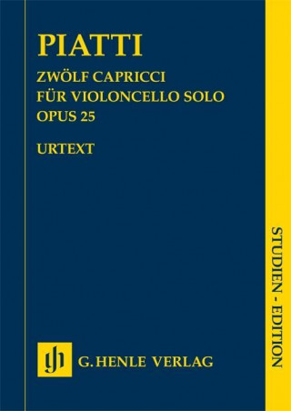 Zwölf Capricci op. 25 für Violoncello solo