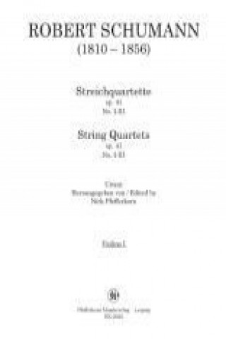 Streichquartette op. 41 Nr. 1-3