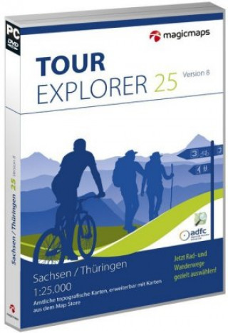 TOUR Explorer 25 Sachsen / Thüringen, Version 8.0, DVD-ROM