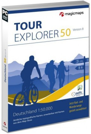 TOUR Explorer 50 Deutschland, Version 8.0, DVD-ROMs