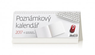 Kalendář stolní 2017 - Poznámkový